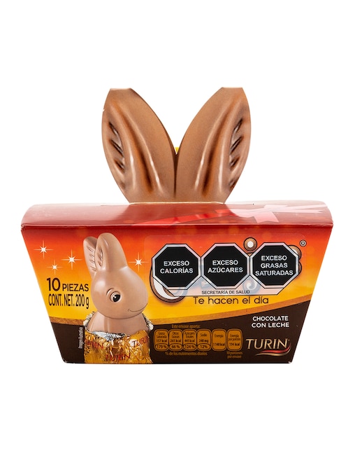 Conejos de chocolate con leche Turin Mars 200 g