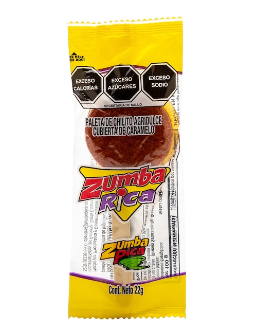 Paleta ZumbaRica 1