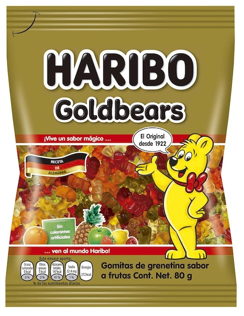 Gomitas Goldbears con 80 g 1