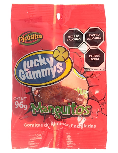 Gomitas Lucky Gummys Manguitos con 96 g