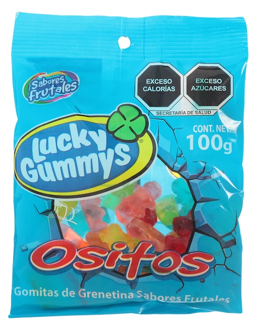 Gomitas Lucky Gummys Ositos con 100 g