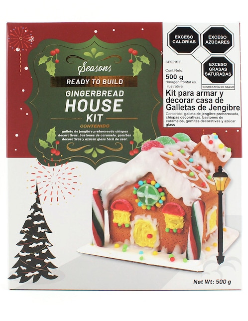 Set repostería navideño Bespirit 5 piezas
