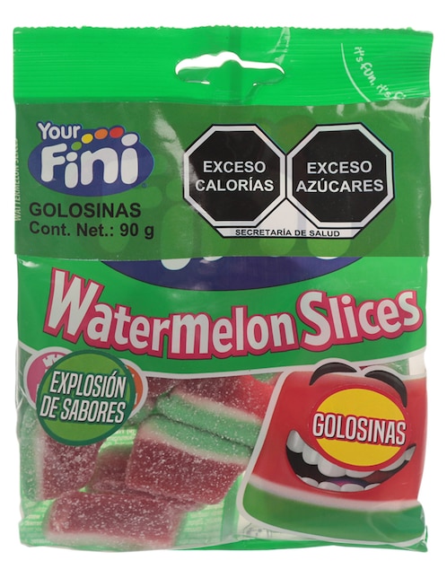 FINI Gomitas Fini Watermelon Slices con 90 g