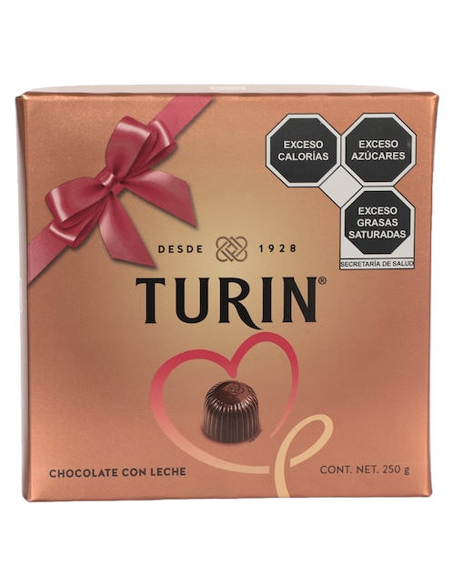 Chocolates Turin caramelo con 250 g