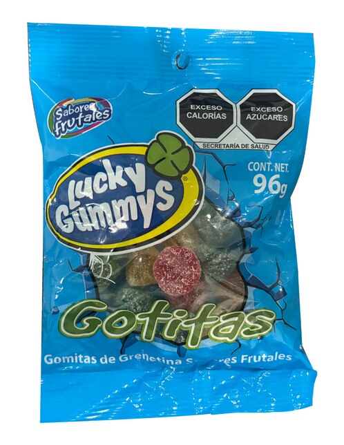 Gomitas Lucky Gummys Gotitas con 96 g