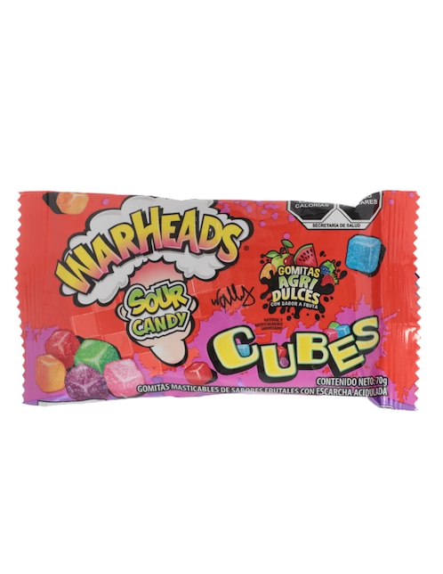 WARHEADS Gomitas Warheads con 70 g