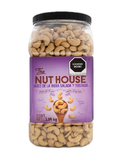Nuez de la india tostada y salada The Nut House 1.64 kg