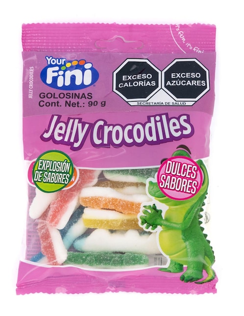 FINI Gomitas Fini Jelly Crocodiles con 90 g