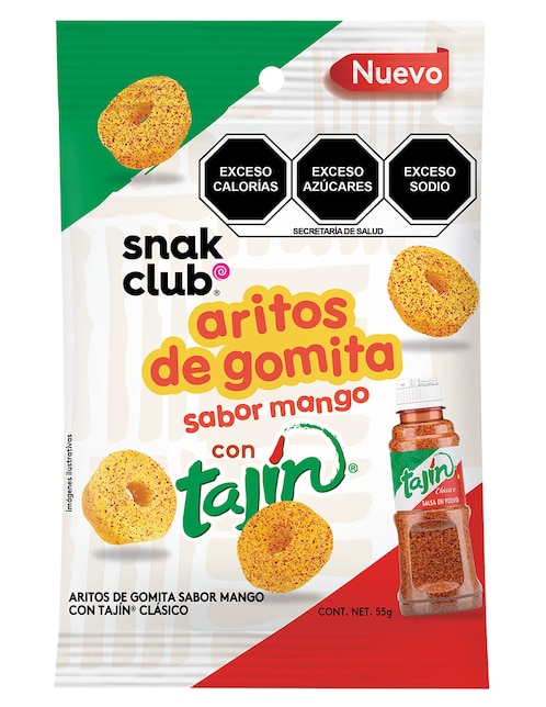 SNAK CLUB Gomitas Snak Club con 55 g