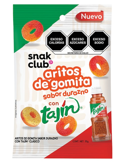 SNAK CLUB Gomitas Snak Club con 55 g
