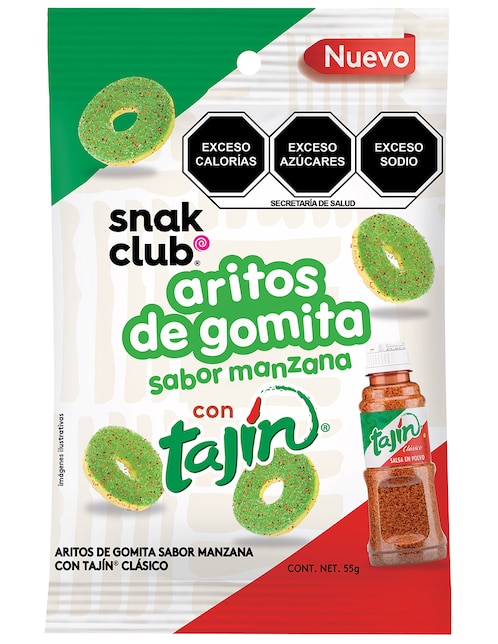 SNAK CLUB Gomitas Snak Club con 55 g