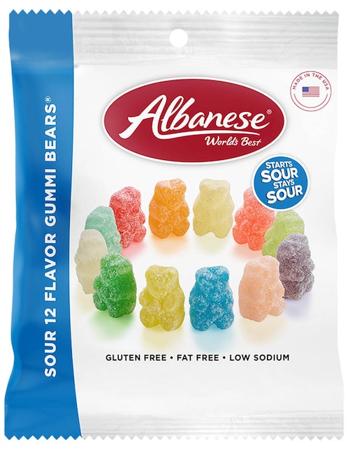 ALBANESE Gomita de grenetina Albanese con 100 g
