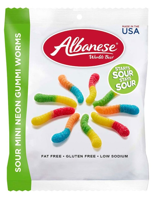 ALBANESE Gomita de grenetina Albanese con 100 g