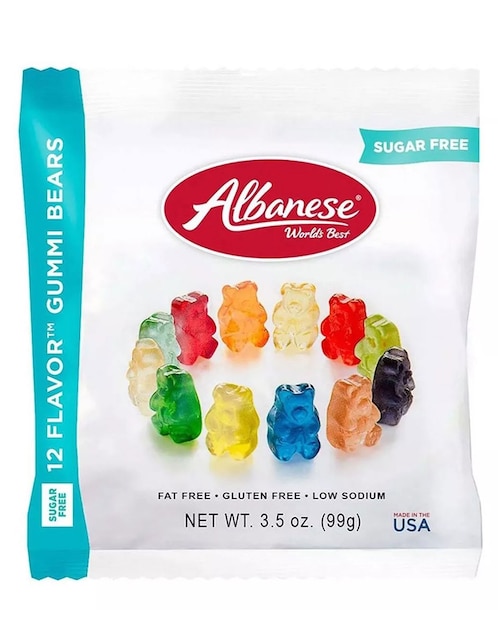 ALBANESE Gomitas Albanese con 12 pzas