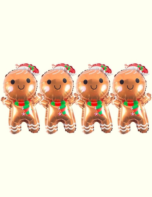 Set globo metálico Muytu de Navidad