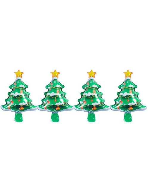 Set Globo metálico de Navidad 1