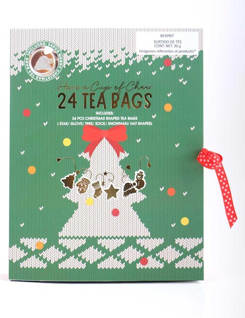 Set regalo 24 bolsitas de té Bespirit