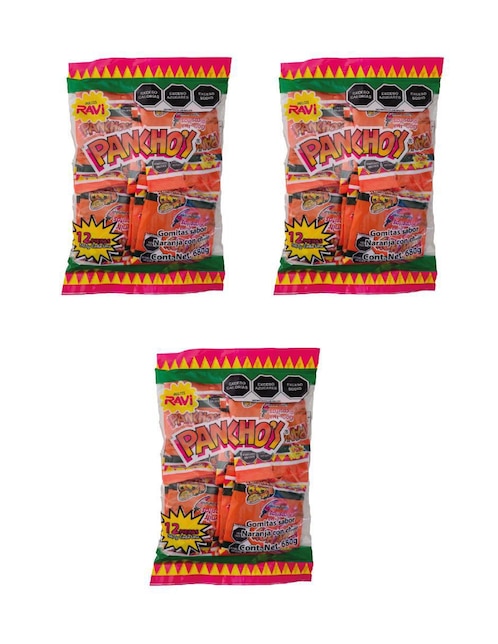 Gomitas enchiladas Dulces Ravi Pancho's con 680 g