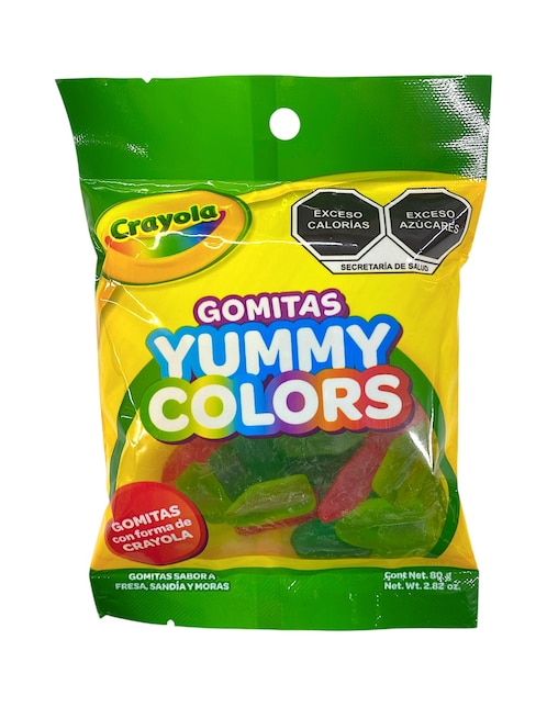 CRAYOLA BEAUTY Gomitas Crayola Beauty con 80 g
