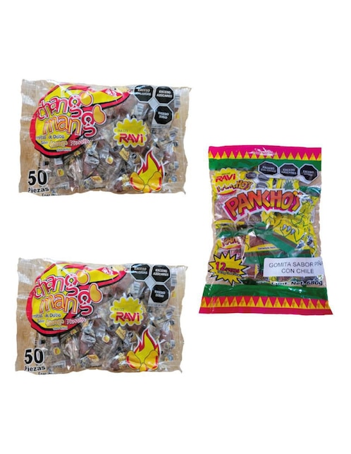 DULCES RAVI Gomitas enchiladas Dulces Ravi Pancho's con 680 g