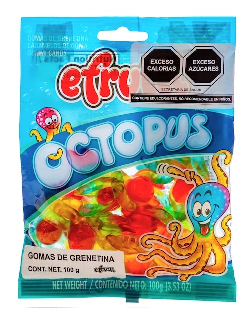 Gomitas de pulpos E-Frutti 100 g