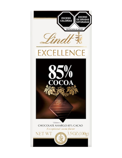 Chocolate amargo Lindt Excellence 85 por ciento cocoa 100 g