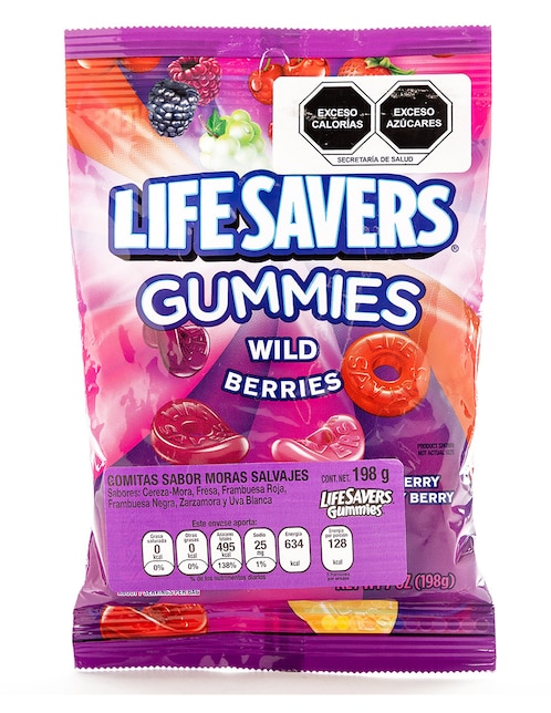 Gomitas Lifesavers Wild Berries 198 g