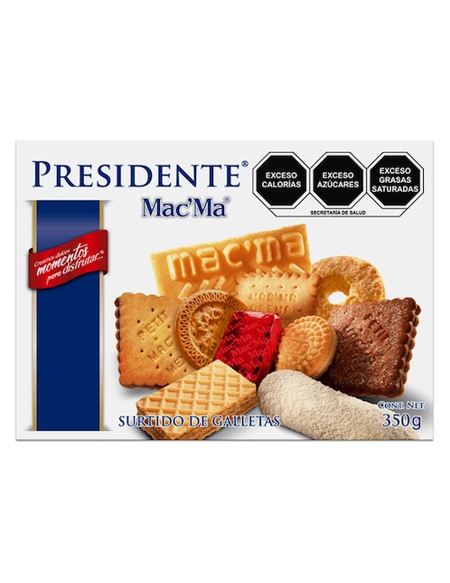 Galletas surtidas Mac'Ma Presidente