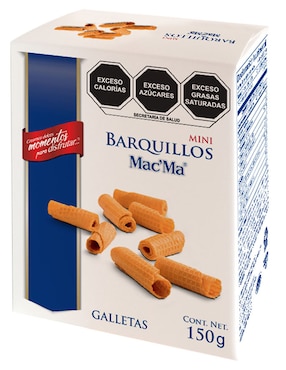 Galletas de vainilla Mac'Ma Barquillos