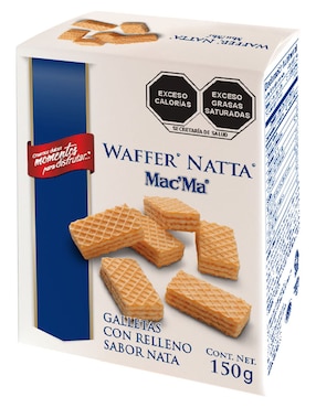 Galletas de nata Mac'Ma Wafer Natta