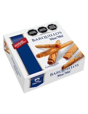 Galletas de vainilla Mac'Ma Barquillos