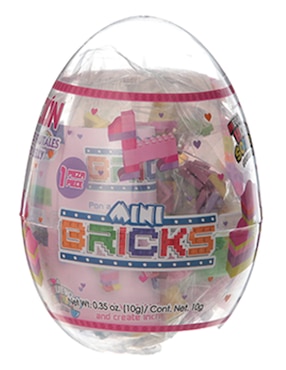 Huevo Sorpresa Mini Bricks Con 10 G