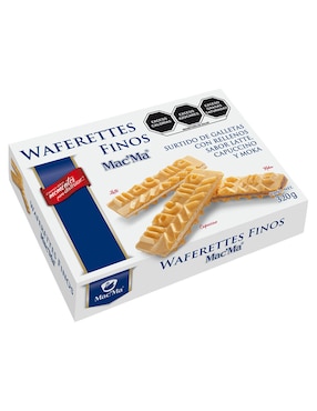 Galletas de capuchino Mac'Ma Waferettes Finos