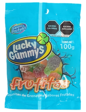 Gomitas Lucky Gummys Frutitas Con 100 G