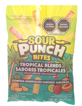 Gomitas Sour Punch Bites Con 105 G