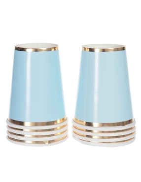 Set vasos The Confetti Party con 8 piezas