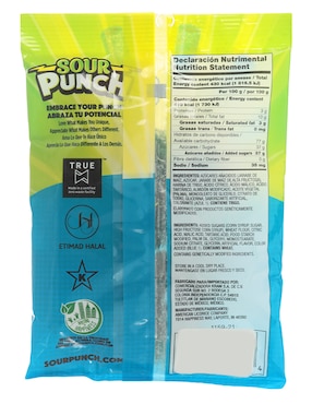 Gomitas Sour Punch Bites con 105 g