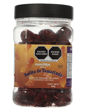 Dulces Típicos Monchitos Snack Bolitas De Tamarindo Con 500 G