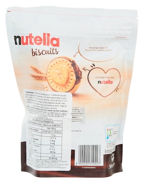 Galletas de avellana Nutella Biscuits