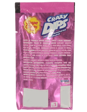 Paletas Chupa Chups Crazy Dips con 12 g