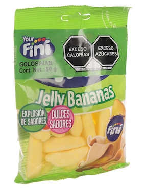Gomitas Fini Jelly Bananas con 90 g