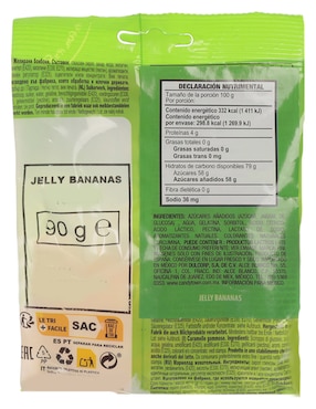 Gomitas Fini Jelly Bananas con 90 g