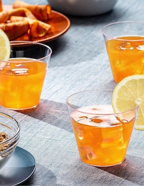 Vaso corto Berry Hip de plástico con 100 piezas