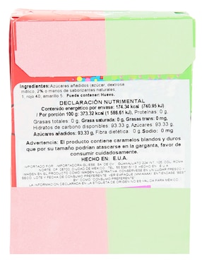 Caramelo suave Nerds con 46.7 g