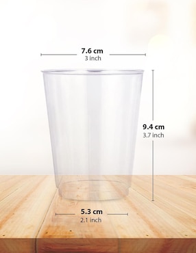 Set vaso Doble Pack Berry Hip con 100 piezas