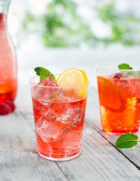 Set vaso Doble Pack Berry Hip con 100 piezas