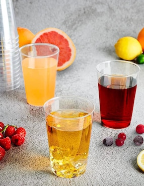Set vaso Doble Pack Berry Hip con 100 piezas