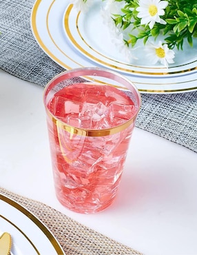 Set vaso Doble Pack Berry Hip Desechables Berry Hip con 100 piezas