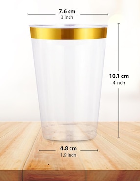 Set vaso Doble Pack Berry Hip Desechables Berry Hip con 100 piezas