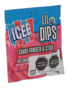 Caramelo en polvo y barra Icee con 9 g